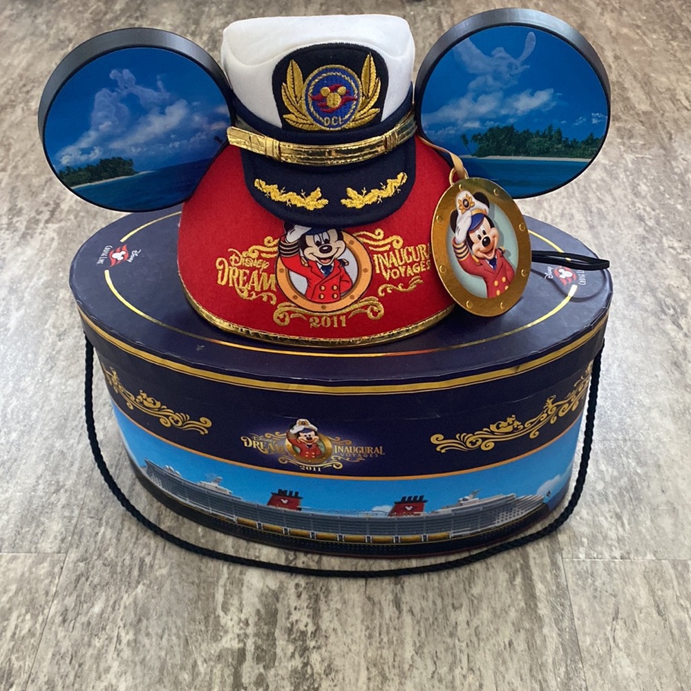 Limited Rare Disney Dream Cruise Inaugural Voyage Ears 2011